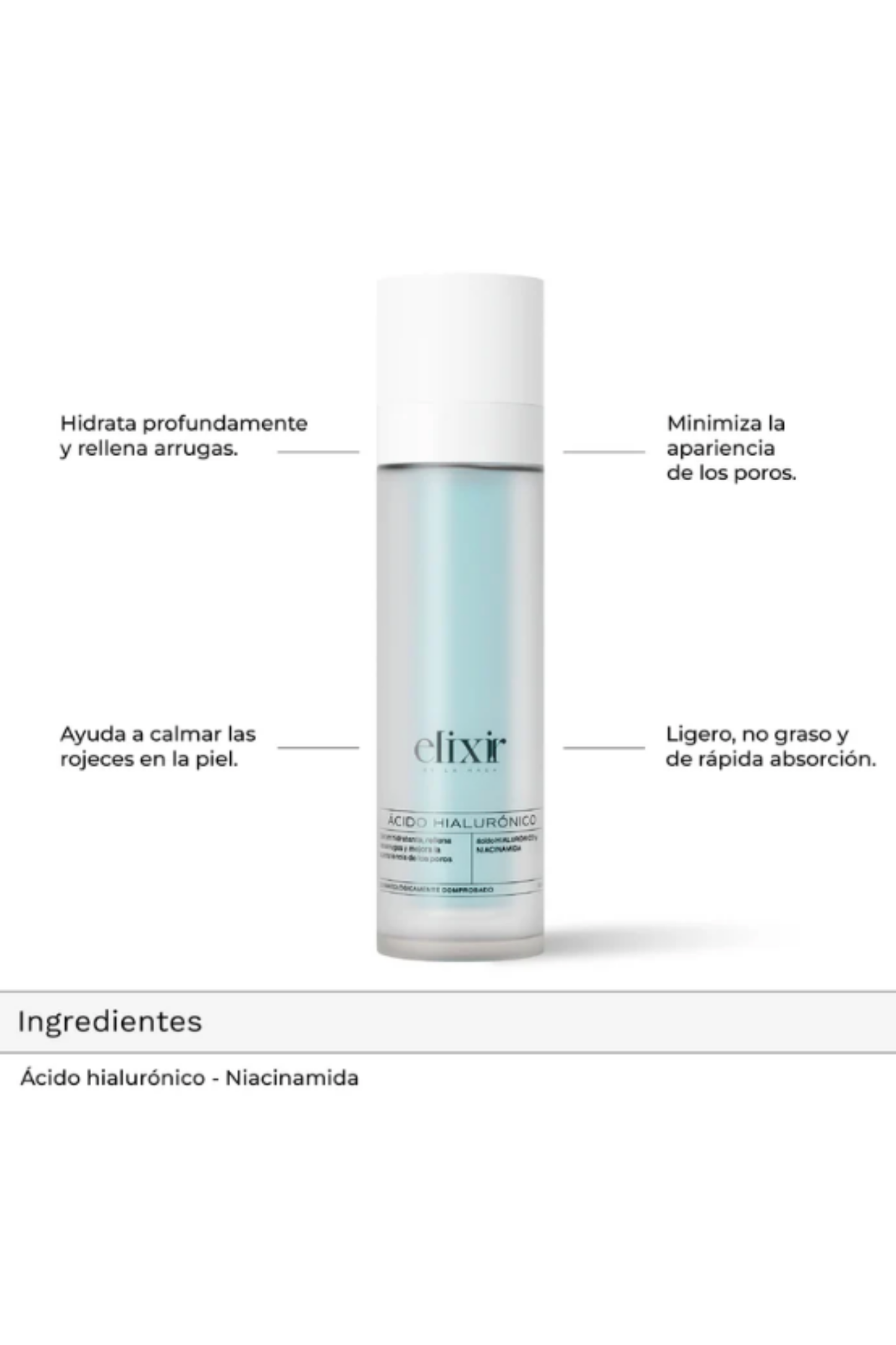 Ácido Hialurónico- Elixir by la maga