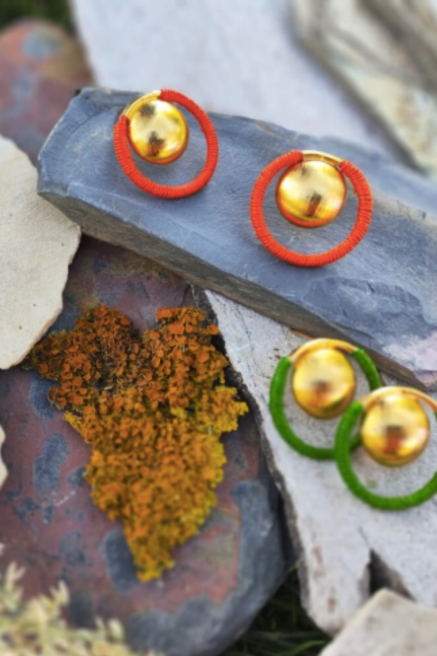Aretes mini golden