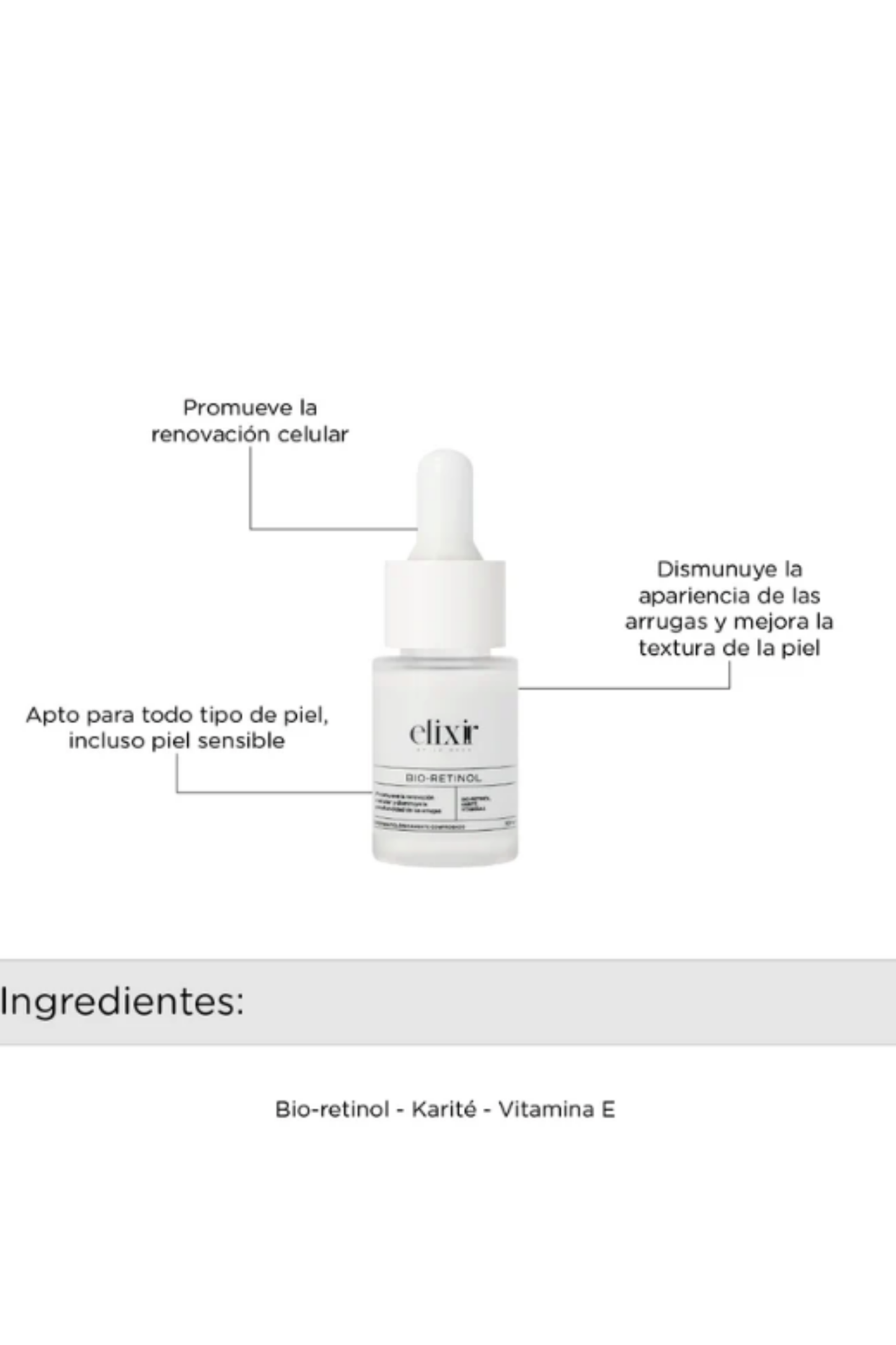 BIO -RETINOL 10ml- Elixir by la maga