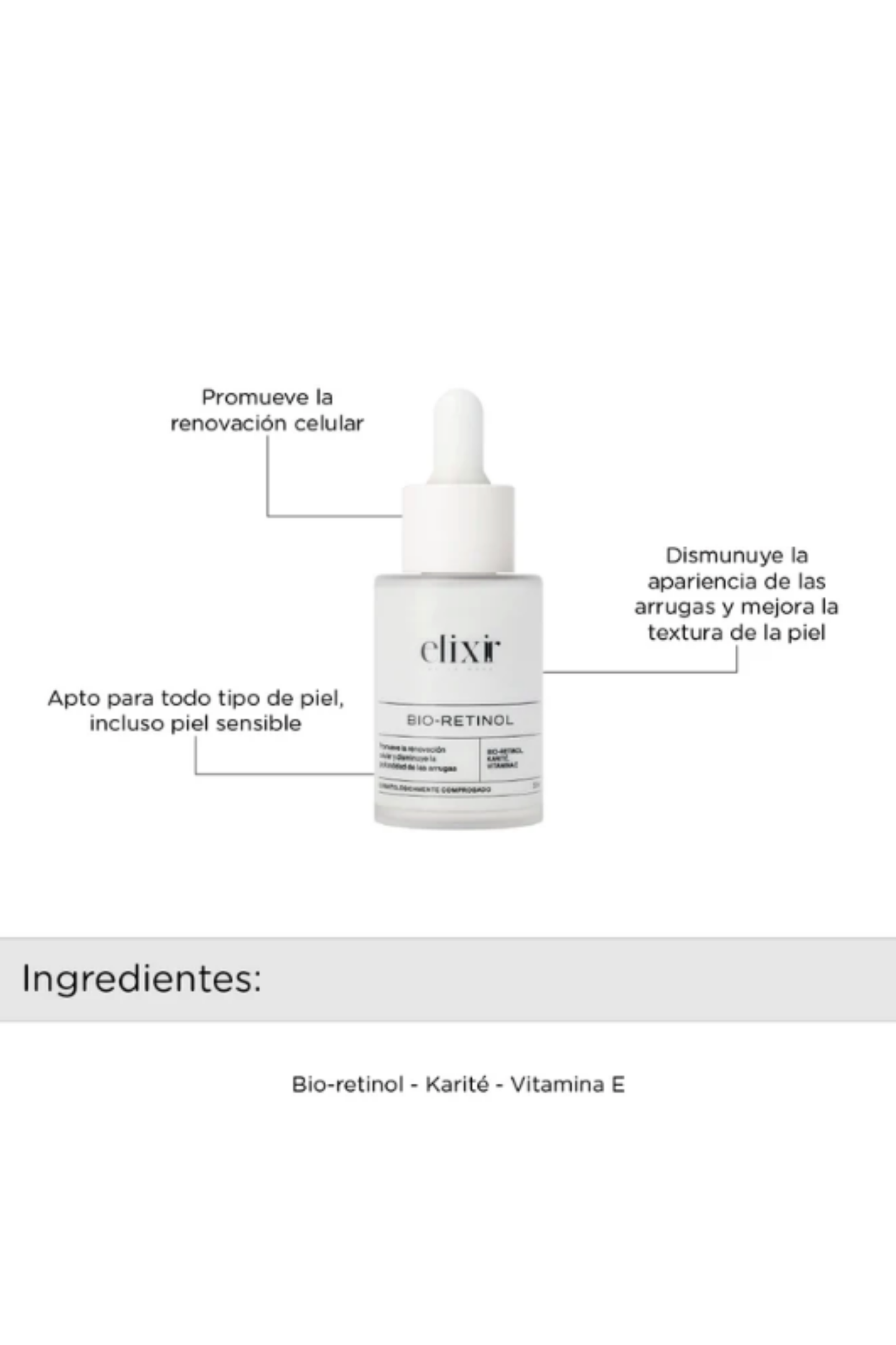 Bio-Retinol- Elixir by la maga