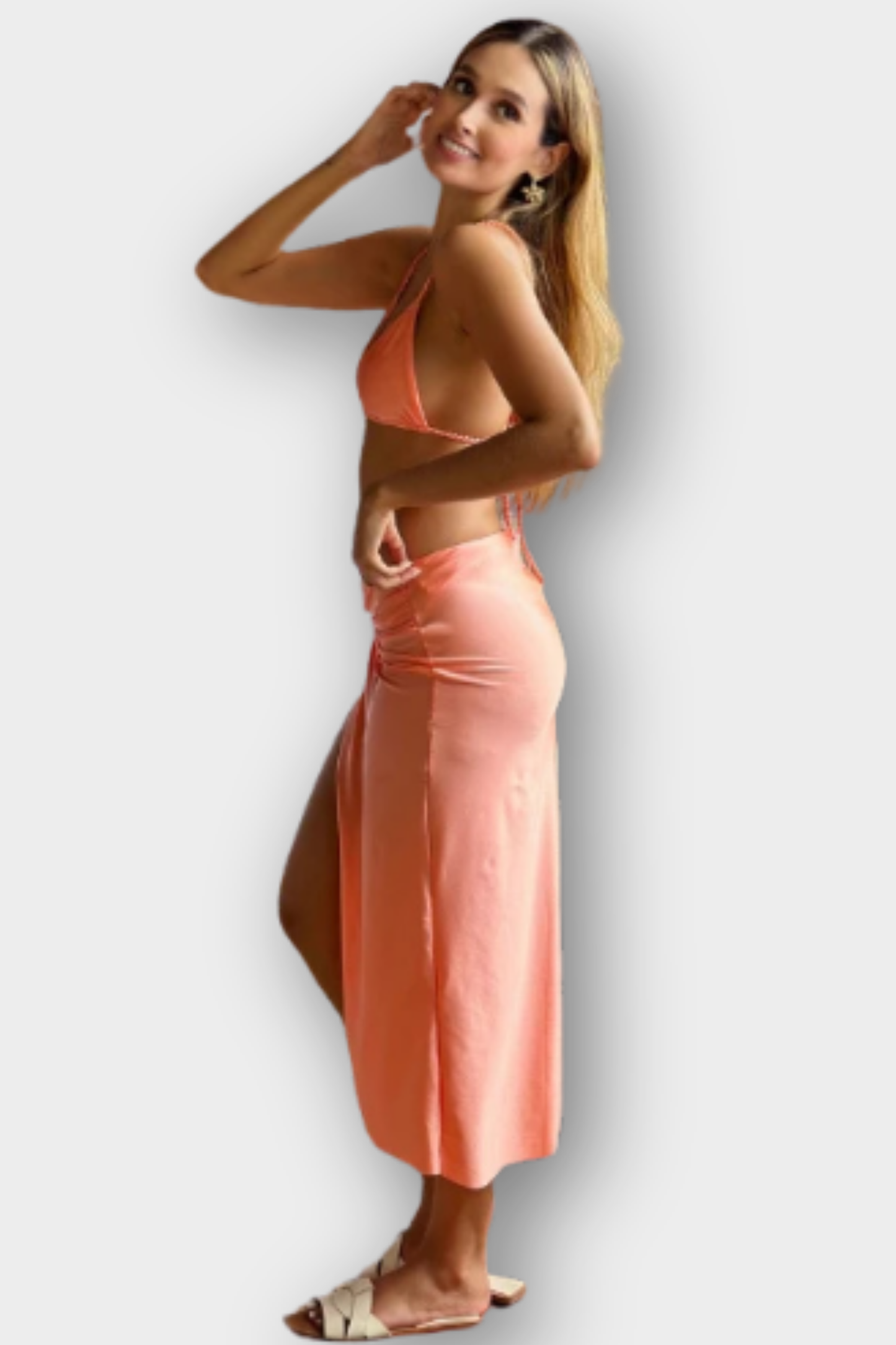 Falda Sahara Peach- Cavallo Di Mare