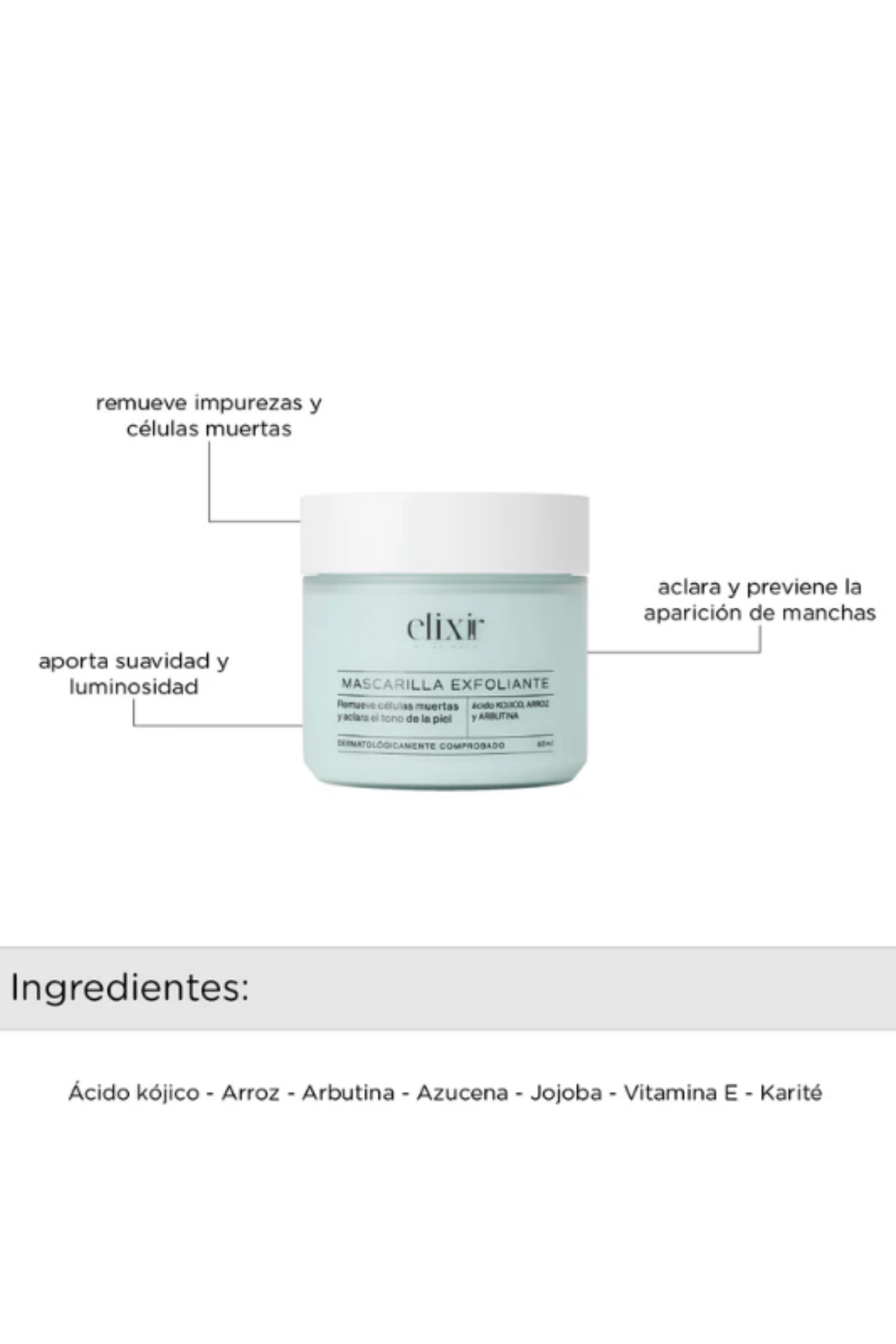 Mascarilla Exfoliante
