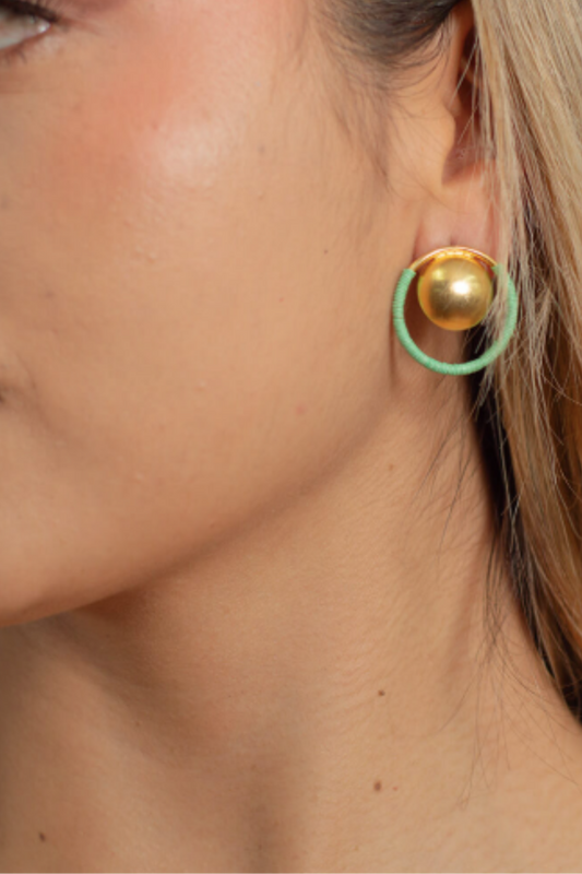 Aretes mini golden