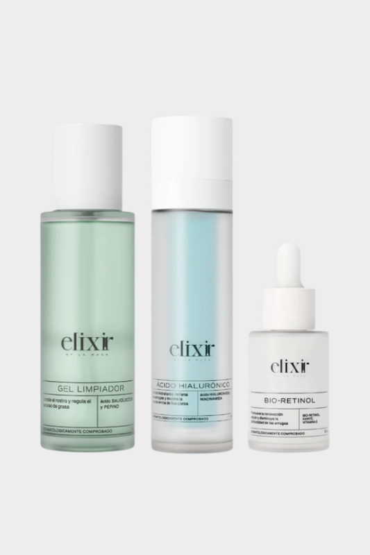 RUTINA BÁSICA PIEL GRASA- Elixir by la maga