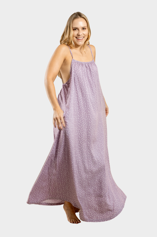 Vestido lunares- Mujer