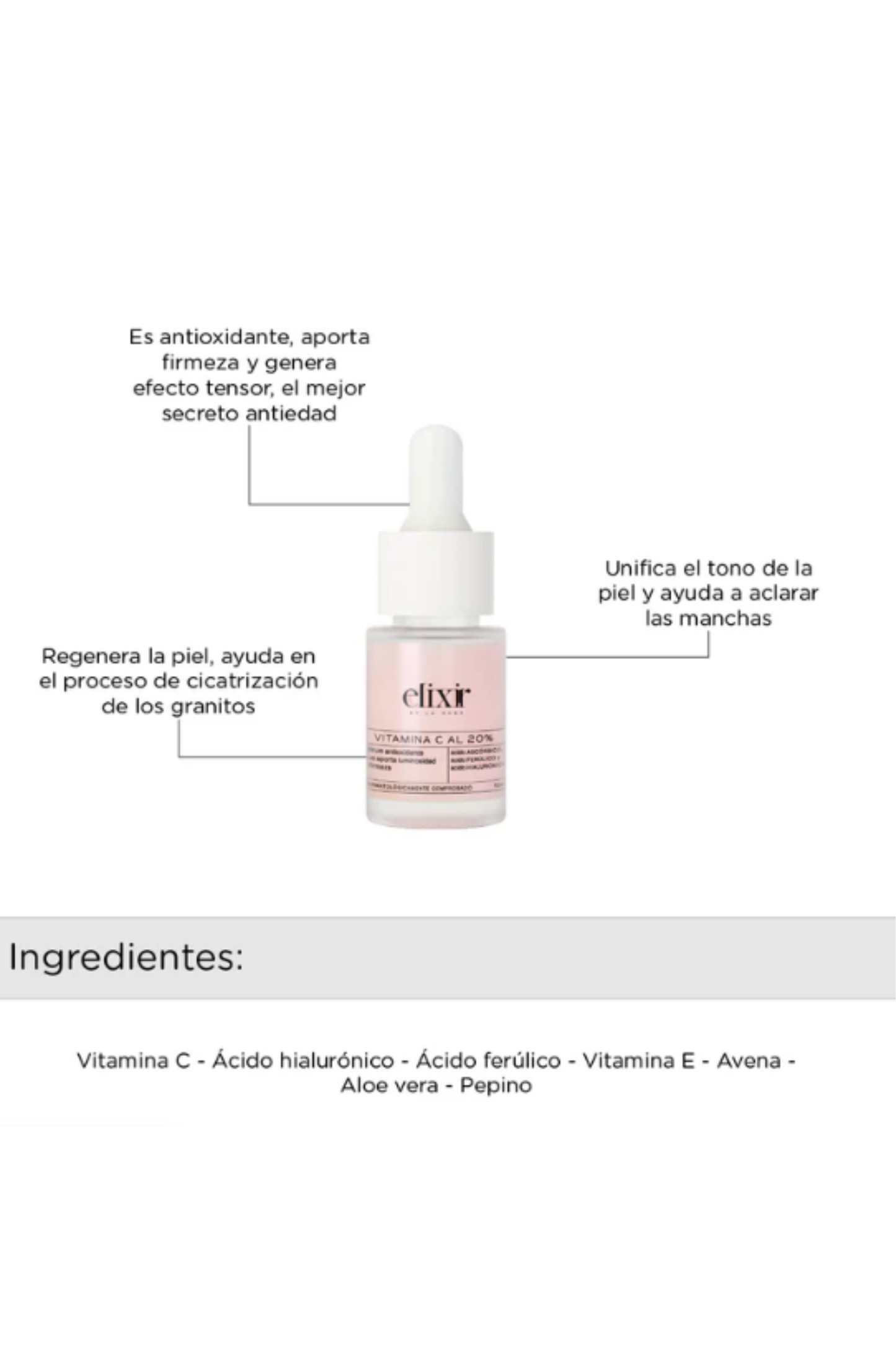 VITAMINA C 10 ml- Elixir by la maga